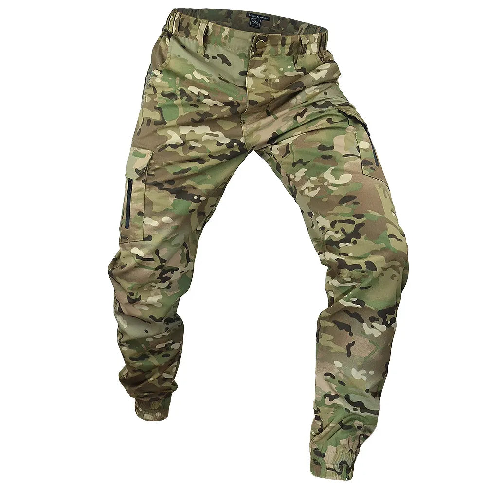   Mege Tactical Camouflage Joggers | Ripstop Cargo Pants for Outdoor   