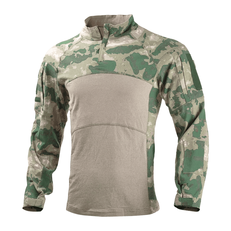   Tactical Shirt Combat Shirt Men Clothing Military Camo Shirt   