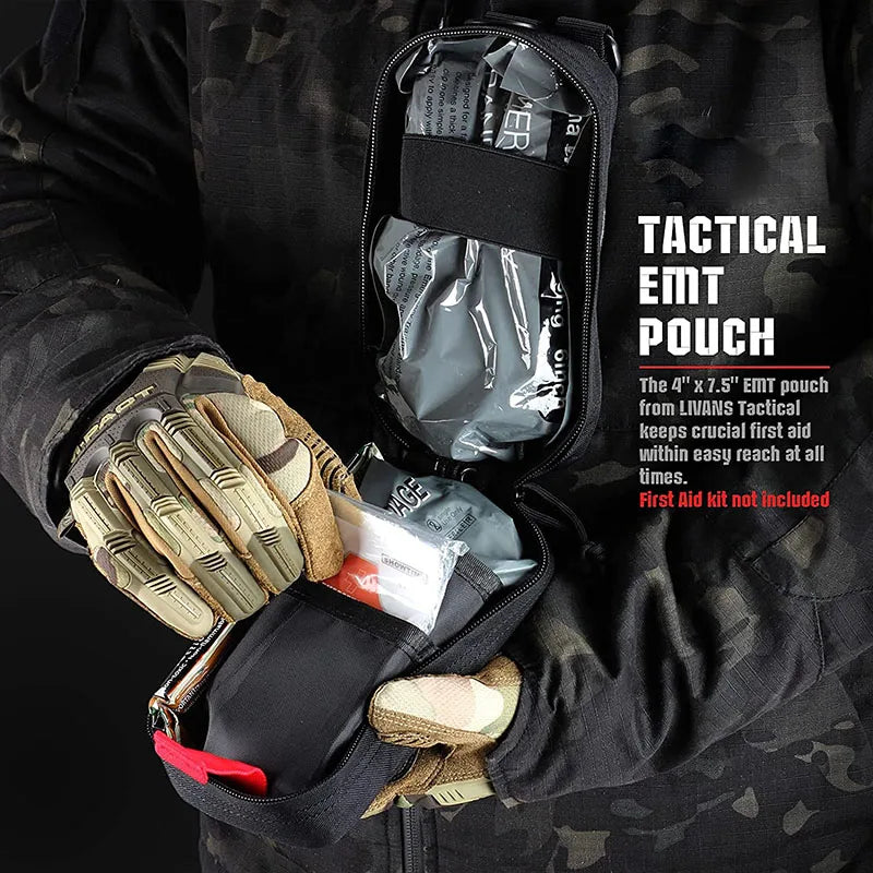   Tactical Thigh MOLLE Rig - EMT First Aid Pouch   