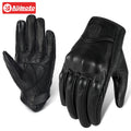   Motorcycle Summer Leather Glove Men Women   