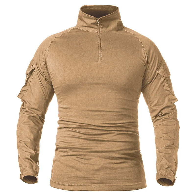   Durable Tactical Military Shirt for Outdoor Use   