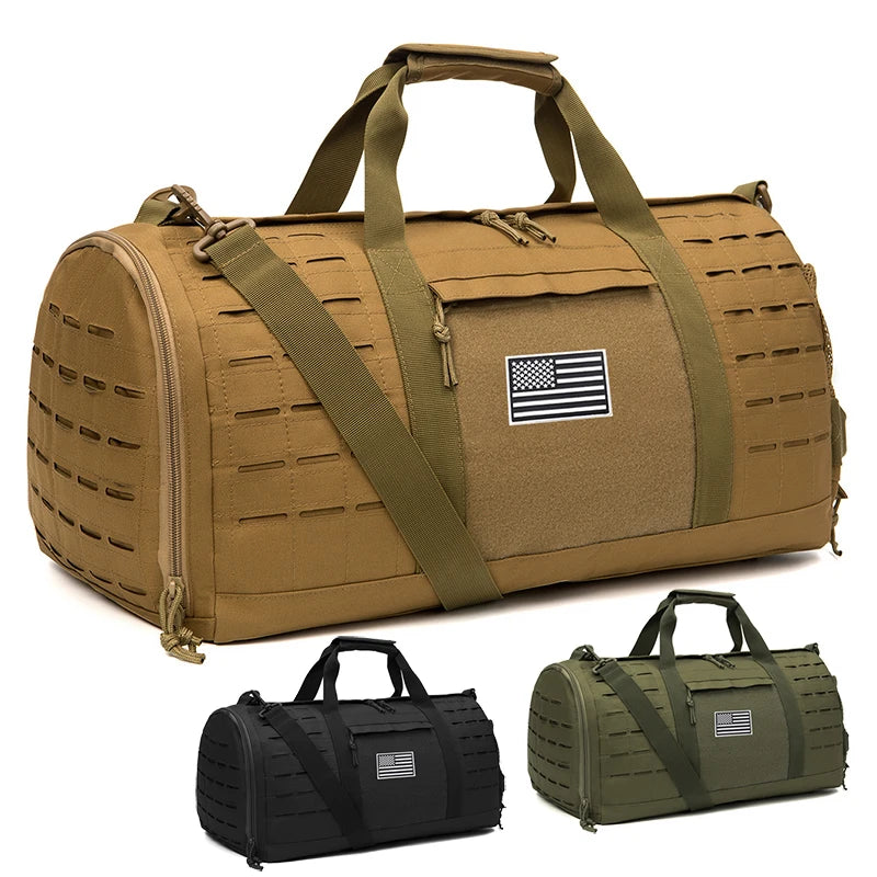   40L Sport Gym Bag Tactical Travel Duffle Bag   