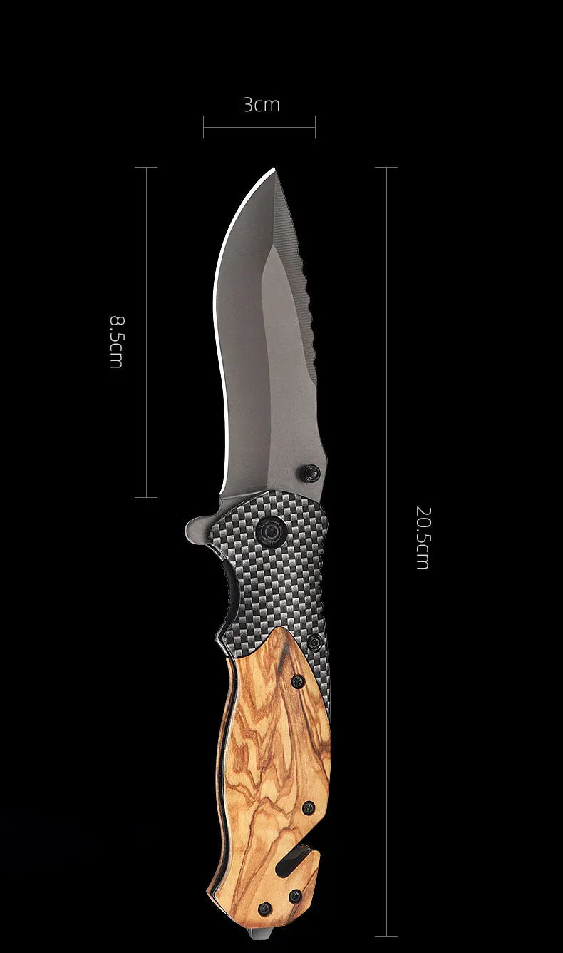   Folding knife high hardness multifunctional knife    