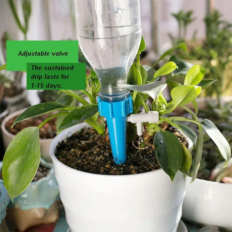  Automatic Watering Device Self-Watering Kits Garden Drip Irrigation Control System Adjustable Control Tools for Plants Flowers #