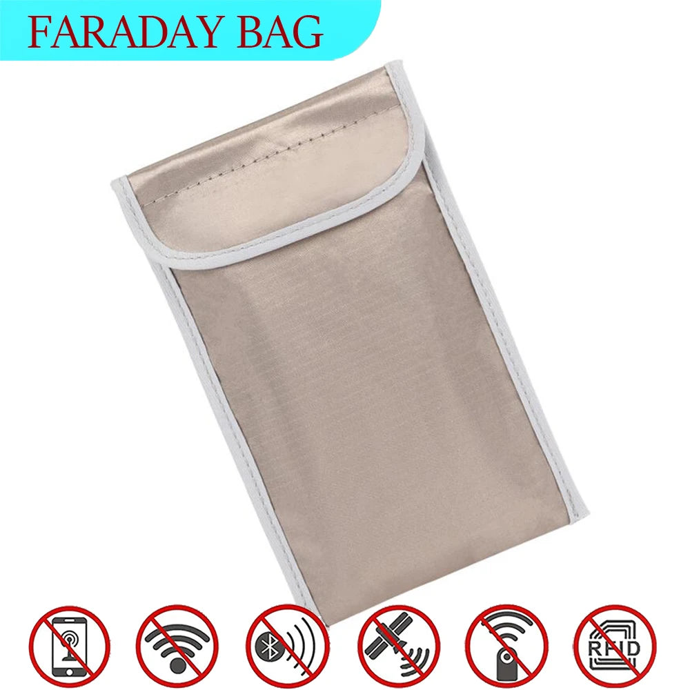   Faraday Bag for Cell Phone & Key Fob   