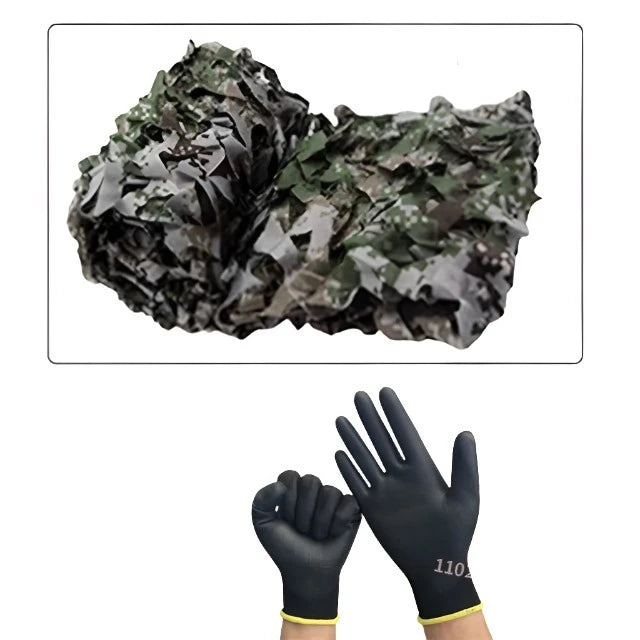   Reinforced Military Camo Net - Multiple Sizes & Colors   