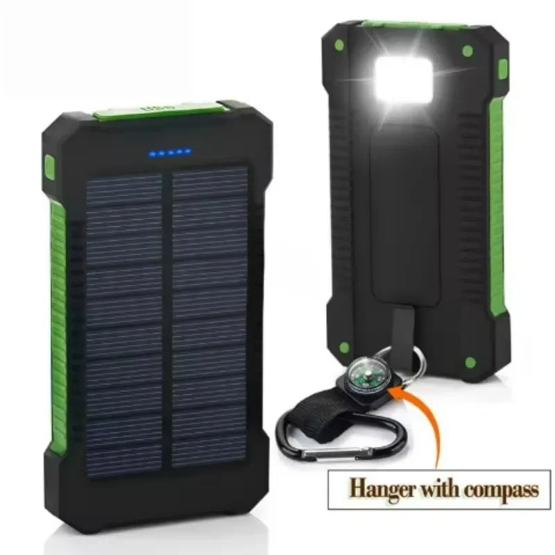   High Capacity Solar Power Bank for Outdoor Use   