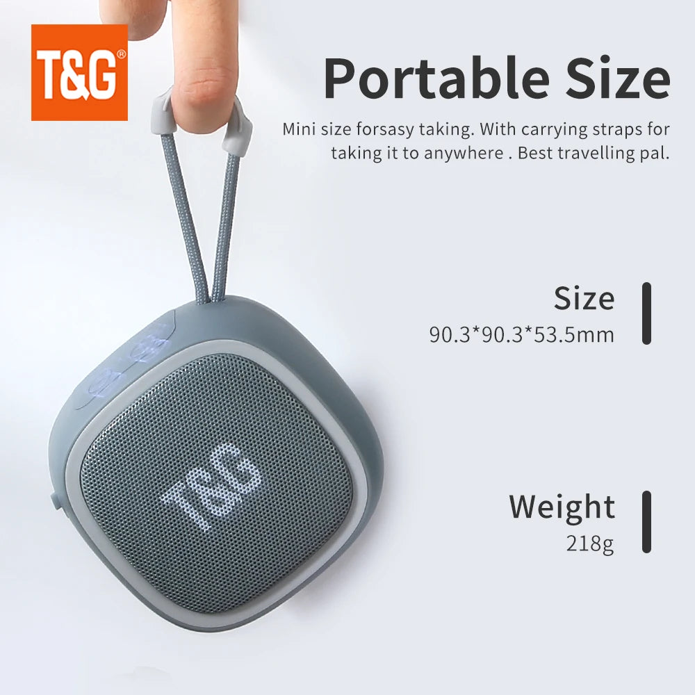   TG659 Mini Bluetooth Speaker - Powerful Sound   