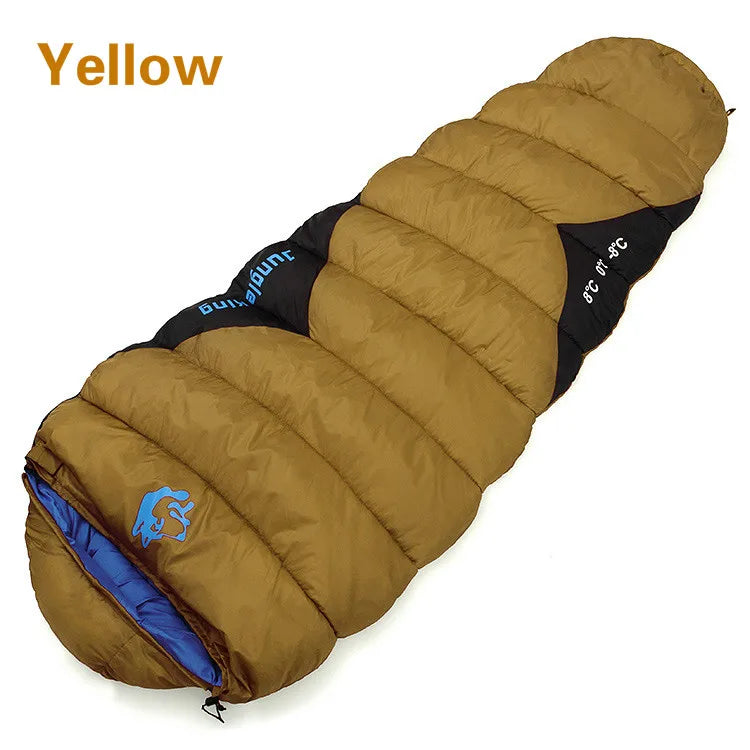   Army Green Mummy Sleeping Bag for Camping   