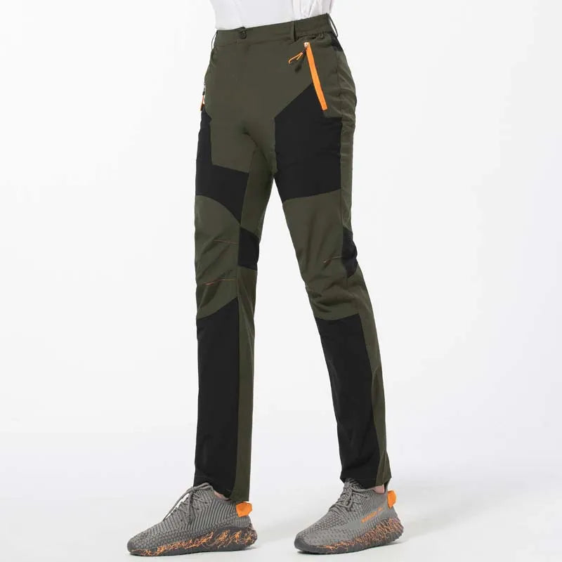  Elastic Mens Hiking Pants Outdoor Sport Summer Quick Dry Windproof Waterproof Trekking Climbing Wear-resistant Breathable Pants #