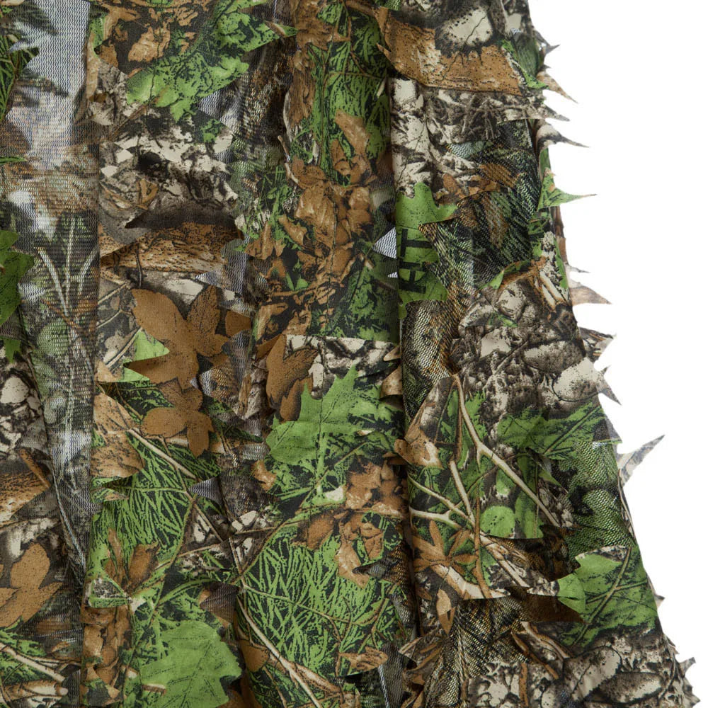   3D Maple Leaf Bionic Ghillie Yowie Birdwatch Camouflage Clothing    