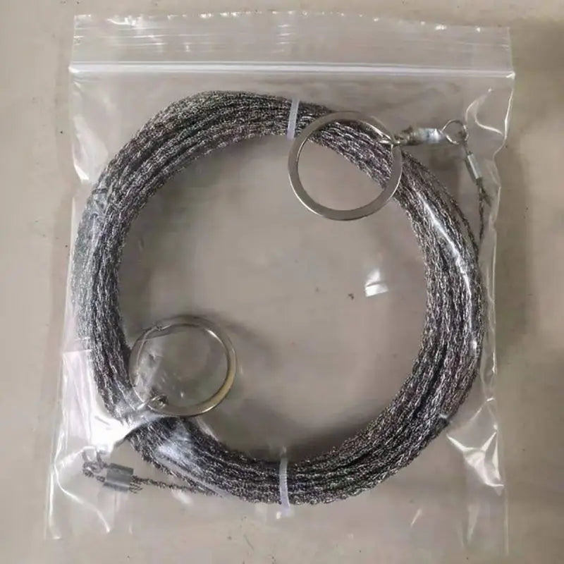   Bold Stainless Steel Wire Saw - Survival Cutting Tool   