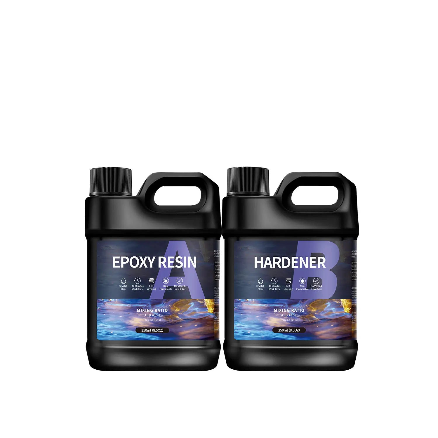    Epoxy Resin Kit - 500ml & 1000ml Crystal Clear Resin   