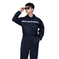   Work Clothes Reflective Zipper Pockets Unisex Work Overalls   