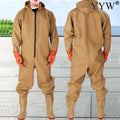   Waterproof PVC & Knitted Wader Pants with Boots - Fishing Gear Suit   