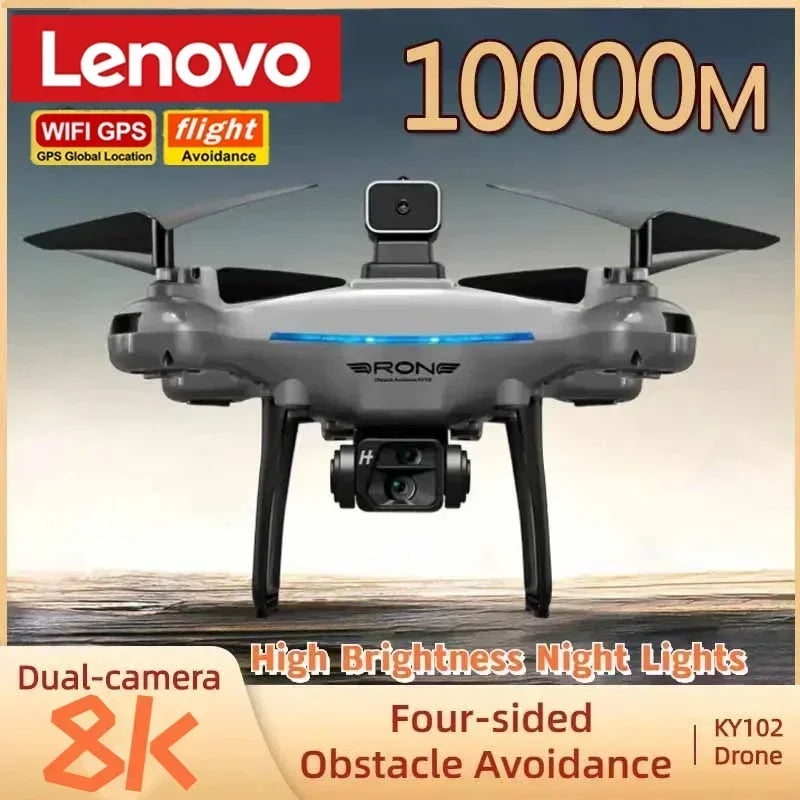   Lenovo Ky102 8k Professional Dual-camera Aerial Photography Drone   