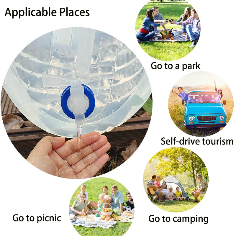   Portable Collapsible Bucket - Water Storage Solution   