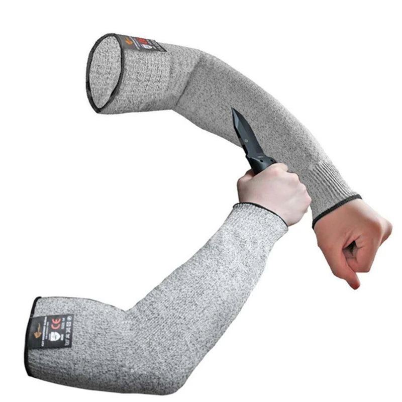   Level 5 Cut-Resistant Arm Sleeves – Anti-Puncture Protection   