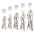   Locking Pliers Set - Adjustable Hand Tools for Mechanics and DIY Projects   