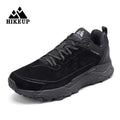 HIKEUP Hiking Shoes for Men Genuine Leather Breathable Non-slip 