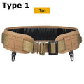   Premium Tactical Belt with MOLLE System for Outdoor Activities   