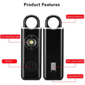   Portable Keychain Flashlight - USB Rechargeable LED Light   