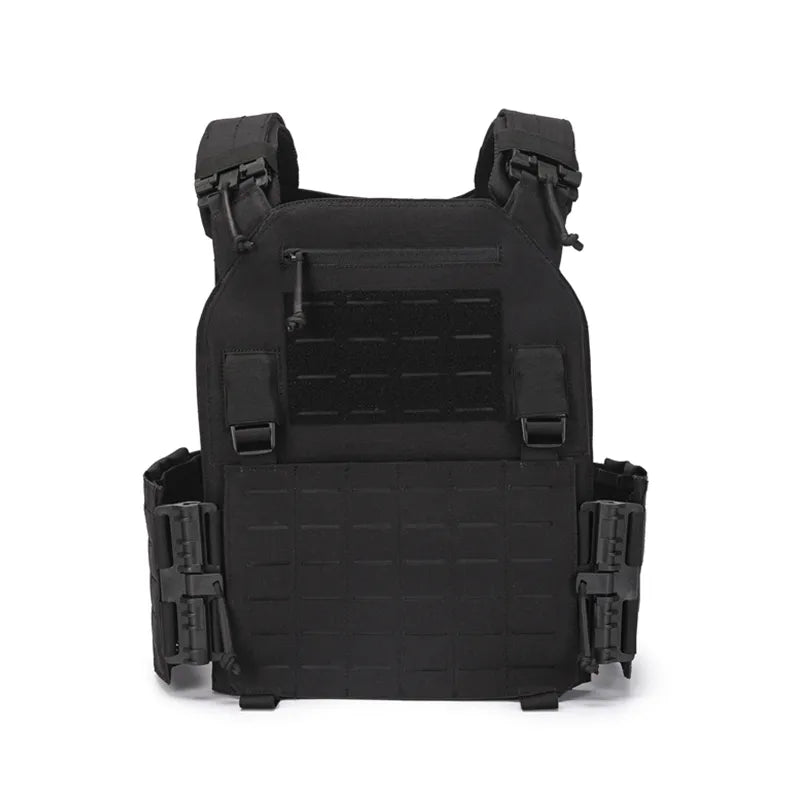  1000d Nylon Chaleco Tactico Vest Ranger-Green Tactical Gear 25x30cm Plate Carrier Molle Tactical Vest for Outdoor Hunting 