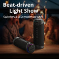    Bluetooth 5.3 Portable Speaker | 360° Sound & LED Lights   