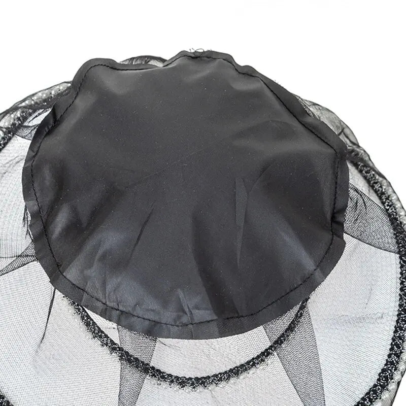   Anti Mosquito Fishing Cap Breathable Adjustable Mesh Fishing Hat Net   