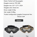   Tactical Goggles with Interchangeable Lenses - Military Grade Eyewear   