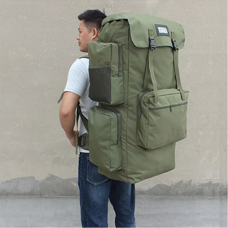   130L High-Capacity Tactical Backpack   