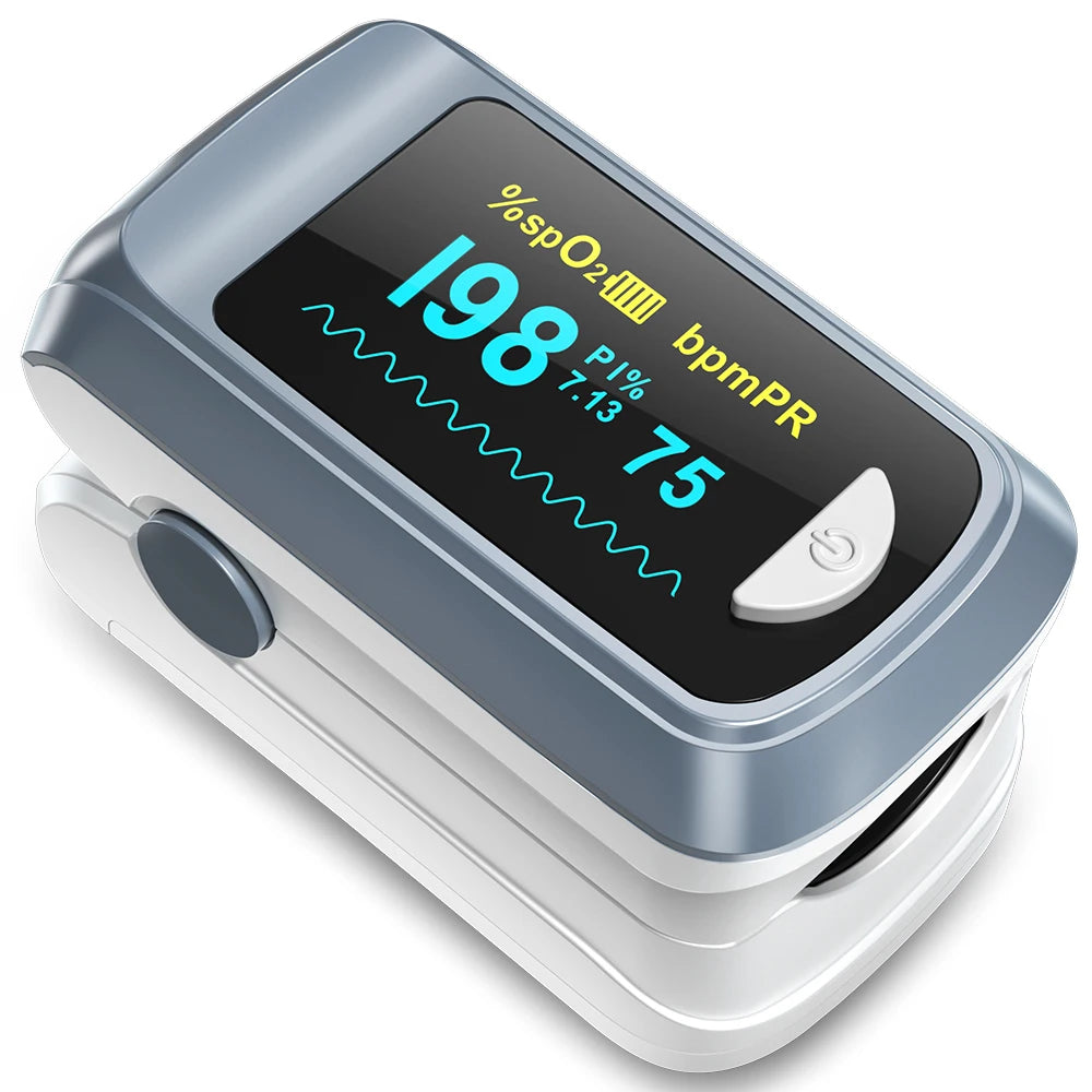   Finger Pulse Oximeter SPO2 PR PI RR Blood Oxygen Heart Rate Monitor   