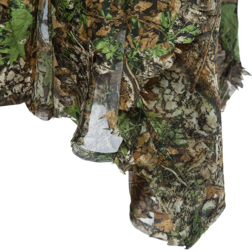   3D Maple Leaf Bionic Ghillie Yowie Birdwatch Camouflage Clothing    