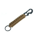   Paracord Keychain Survival Military Braided Lanyard Carabiner Rope Bottle Opener Cord Novelty Tools For Outdoor Camping Hiking   