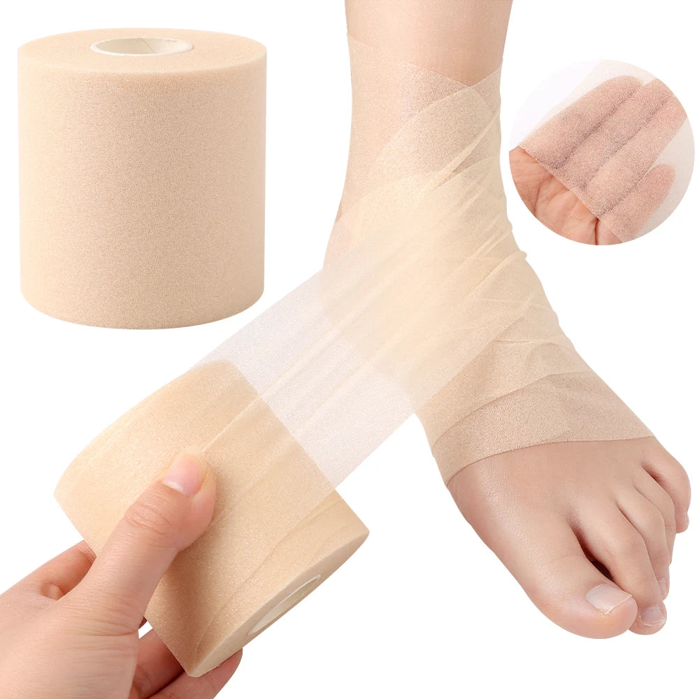  Foam Cotton Skin Film Self-adhesive Elastic Bandage Elbow Knee Skin Mask Film Foam Underwrap Sports Pre-Wrap for Athletic Tape #