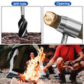   Portable Outdoor Hand Wood Punch Auger Drill - Survival Tool   