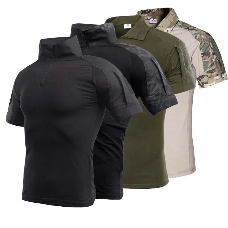   Military Camo Tactical Combat Shirt   