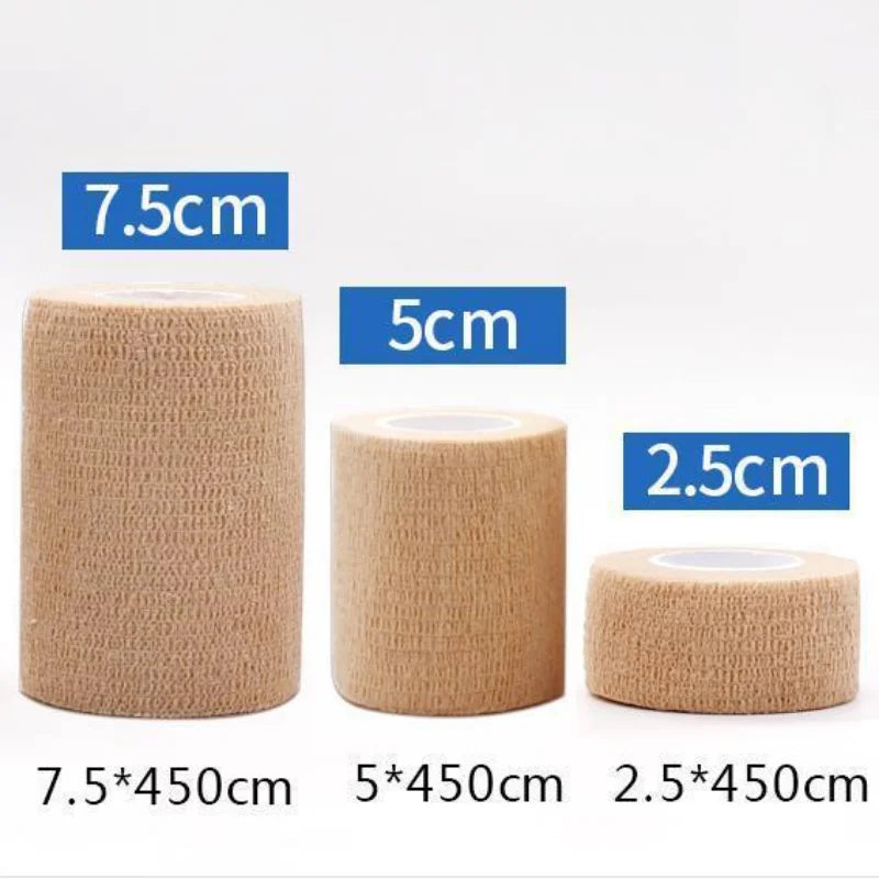  1Roll Self Adhesive First Aid Skin Tape Elastic Patch 