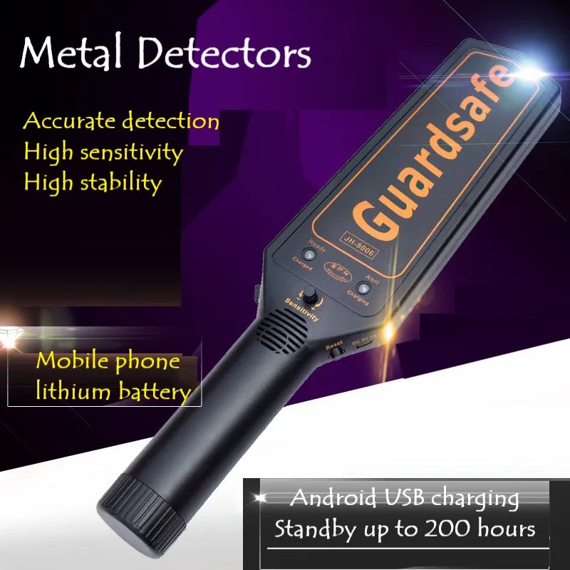   Handheld Metal Detector - High Precision Security Instrument   