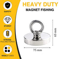   Super Strong Neodymium Fishing Magnets – Heavy-Duty Rare Earth Magnets   