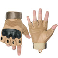   Touchscreen PU Leather Motorcycle Full Finger Gloves   