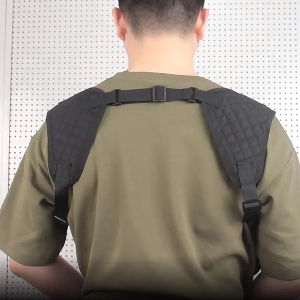   Tactical Underarm Holsters with Double Mag Pouches   