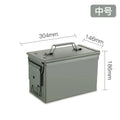   Metal Iron Lock Box - Explosion-Proof Ammunition Box   