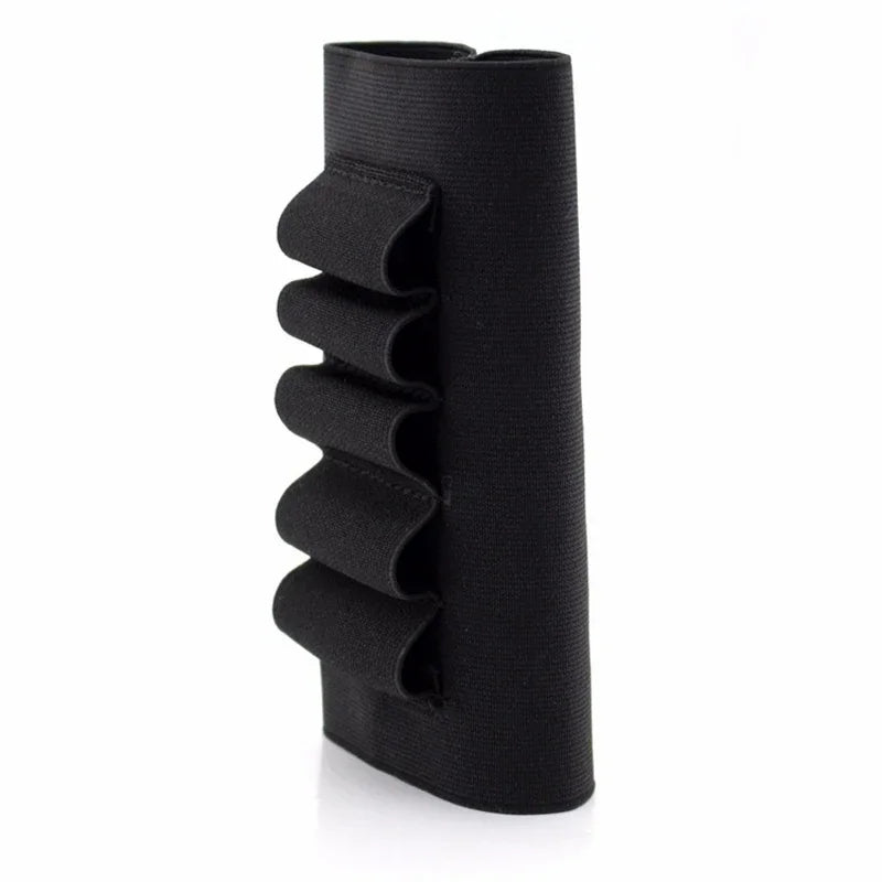   5 Rounds Shotgun Shell Holder - Durable & Secure Ammunition Accessory   