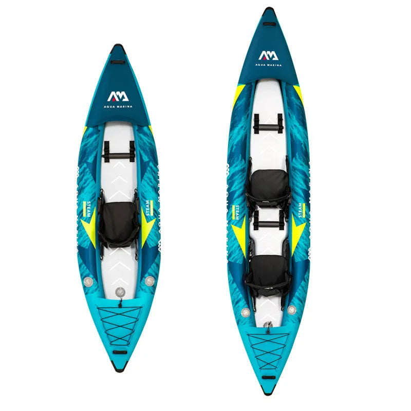   Buy Aqua Marina Inflatable Blue and Teal 2-Person Tandem Kayak   