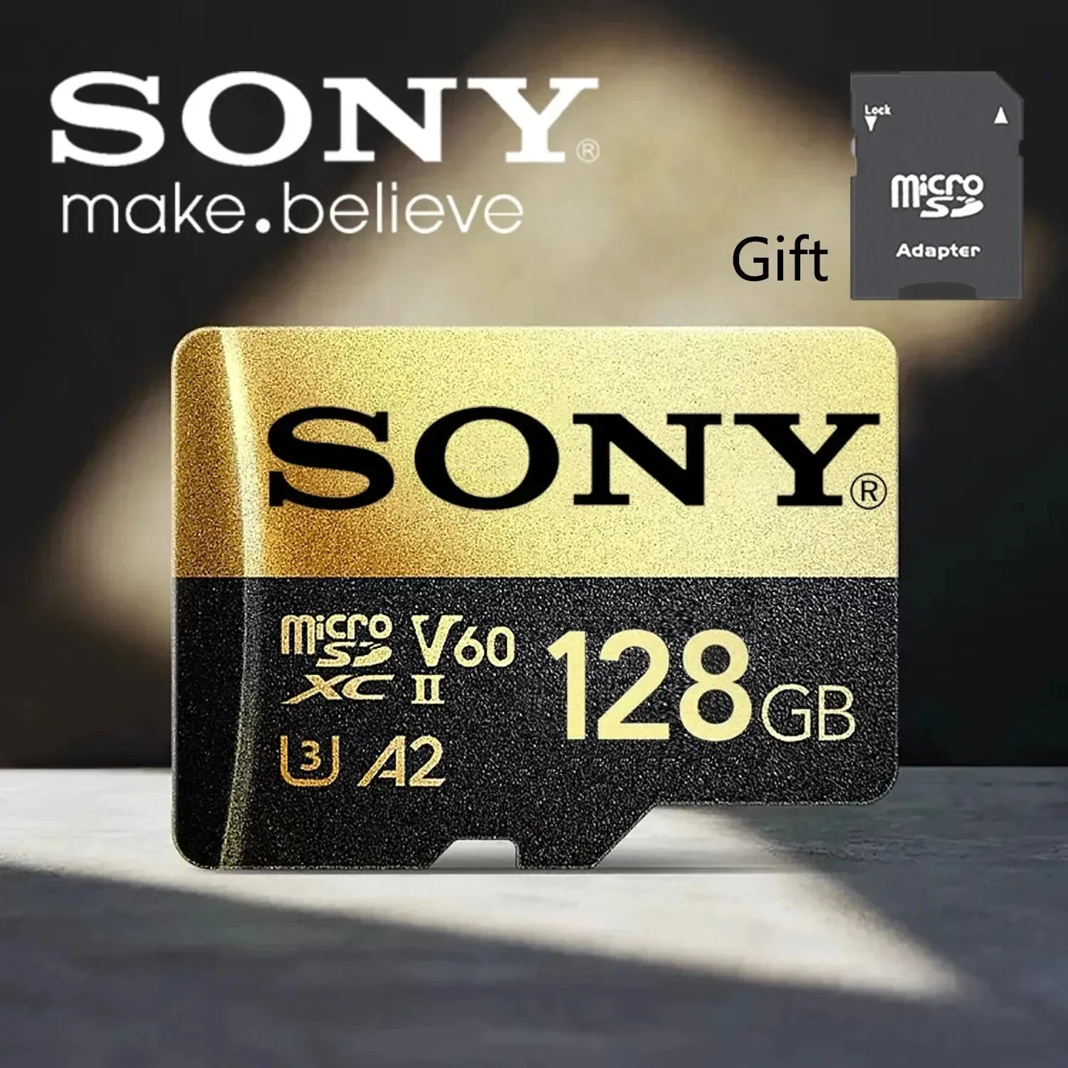   SONY Micro SD TF Card - High-Speed Class 10 Memory Card   