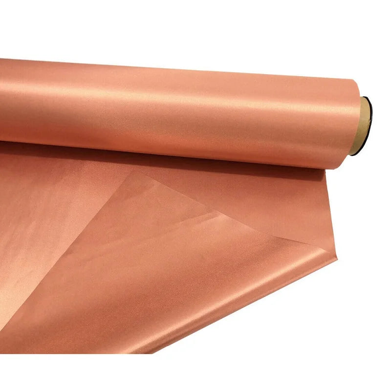   Radiation-Resistant Copper Polyester Fabric EMF/RF Shielding, 43"Wide   