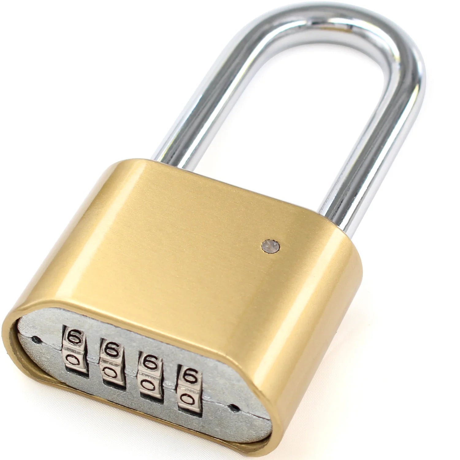   Waterproof 4-Digit Combination Padlock - Strong & Sturdy   