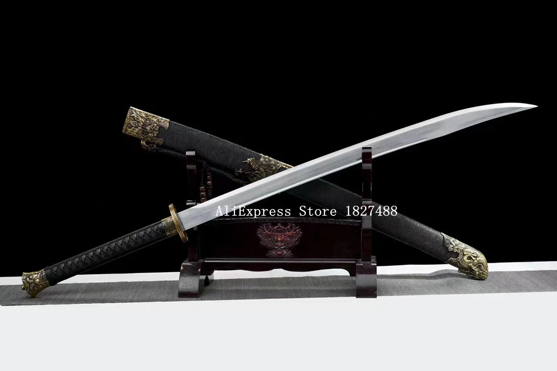   Handmade Chinese KungFu Battle Ready High Carbon Steel Blade   