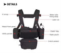   Versatile Tactical Chest Rig - Modular Vest for Military and Outdoor   